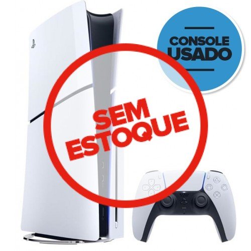 Playstation 5 Slim 1TB com Leitor (Usado)